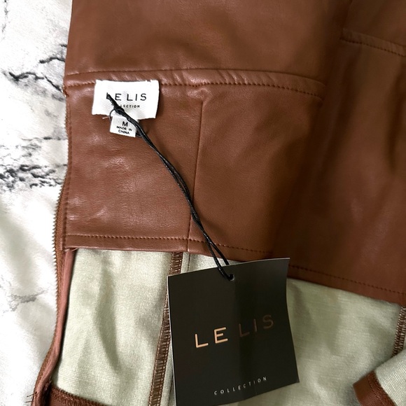 LAST DAYYY!!!! Brown Leatherette Tube Top 🚨 - Picture 7 of 10